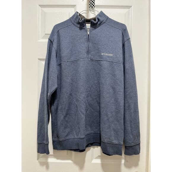 Columbia Men’s Hart Mountain II 1/4 Zip Pullover Sweatshirt Large - Picture 1 of 6